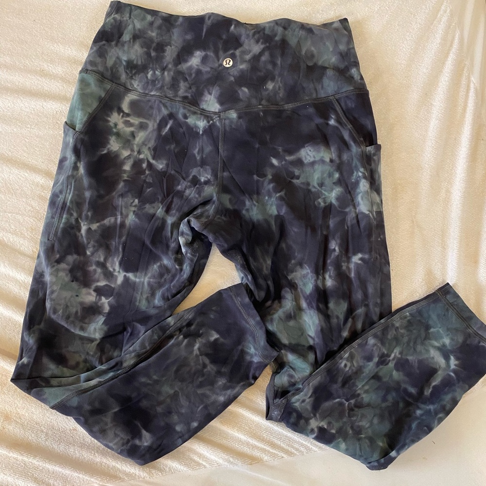 Lululemon align high rise pant 25” with pockets size 12